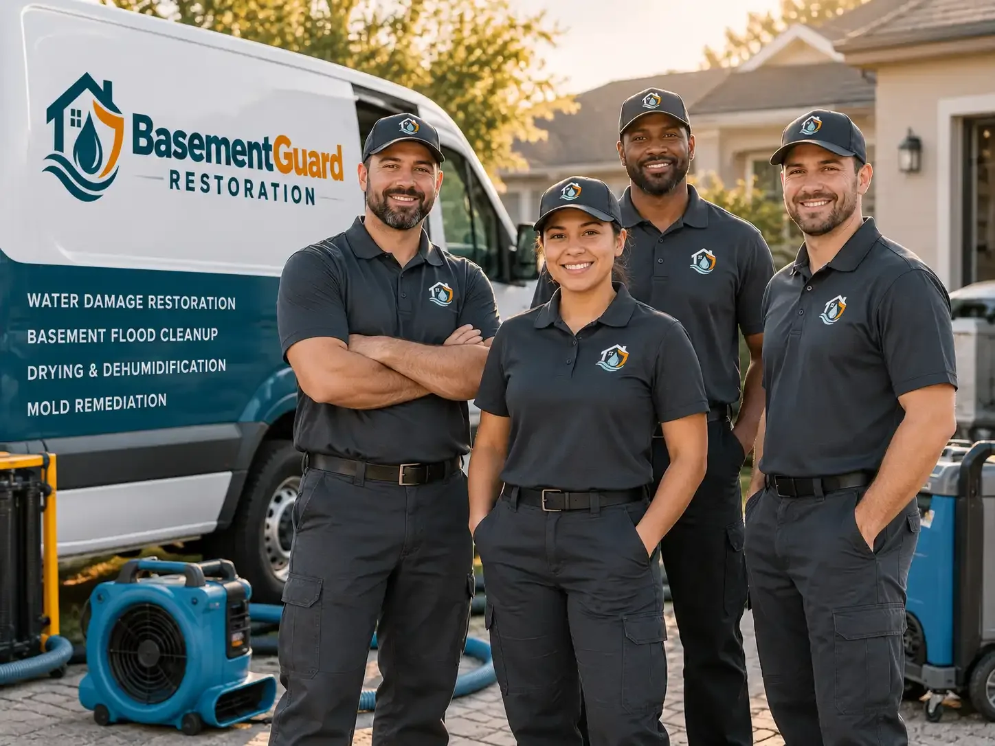 Basement Water Damage Restoration company in Oakville, IA